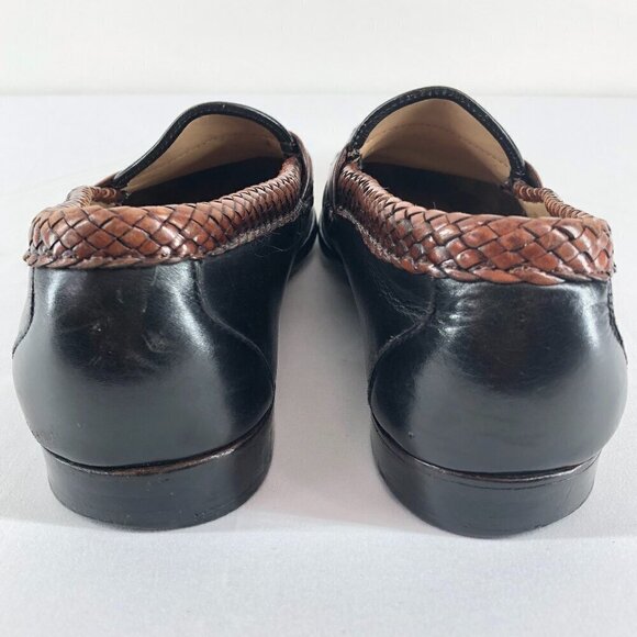 Allen Edmonds Black And Brown Maxfield Loafers Dress Shoes Size 10 D main image 7